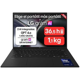 LG Gram 14ZD90U-G.AX85BN Intel Core Ultra 7, 32GB RAM, 512GB SSD, 14"